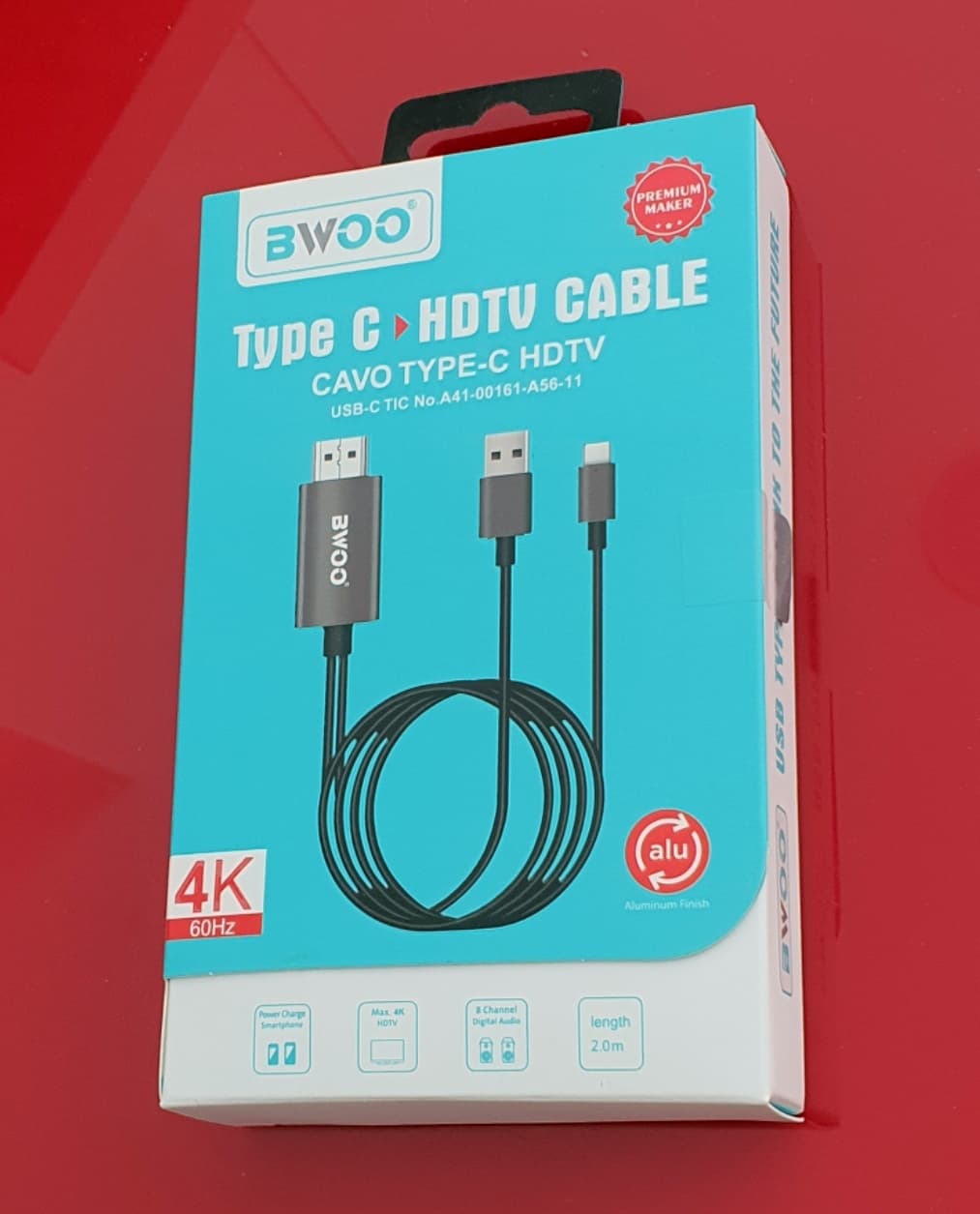 Cable HDMTV tipo-C